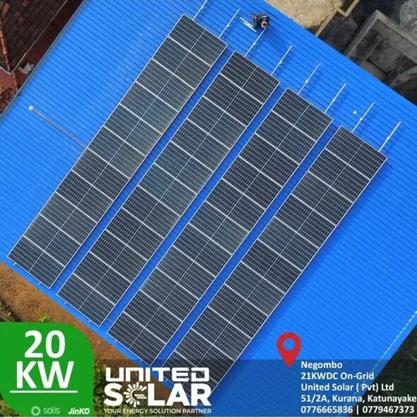 Roof and Solar Structure at Negombo